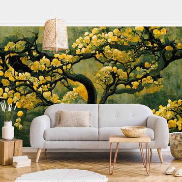 Wallpaper - Yellow Tree