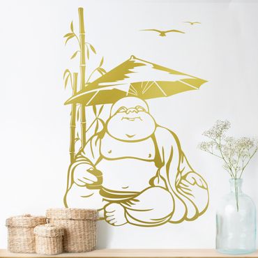 Wall sticker - Happy Buddha