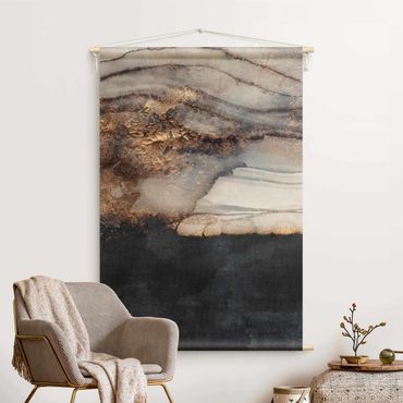 Tapestry - Golden Marble Painted