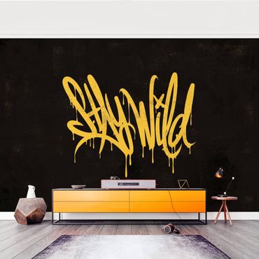 Wallpaper - Graffiti Art Stay Wild