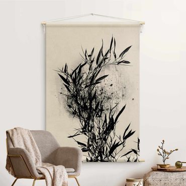 Tapestry - Graphical Plant World - Black Bamboo