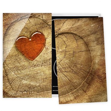 Glass stove top cover - Natural Love