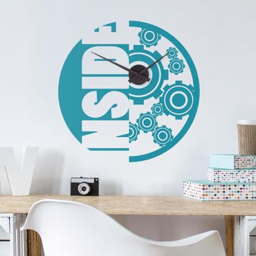 Wall sticker clock - In-Side