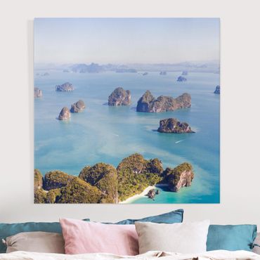 Print on canvas - Island In The Ocean