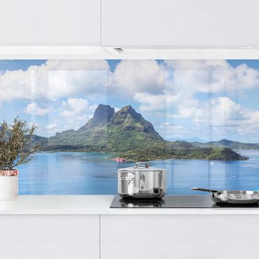Kitchen wall cladding - Island Paradise II