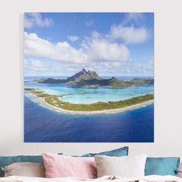 Print on canvas - Island Paradise