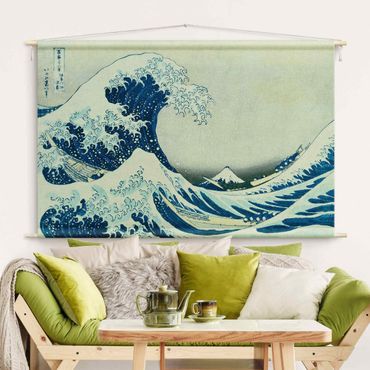 Tapestry - Katsushika Hokusai - The Great Wave At Kanagawa