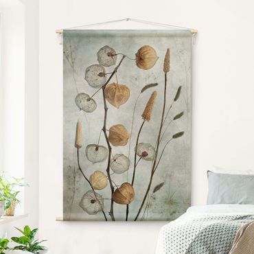 Tapestry - Physalis Fruit In Autumn