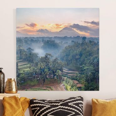 Print on canvas - Landscape In Bali