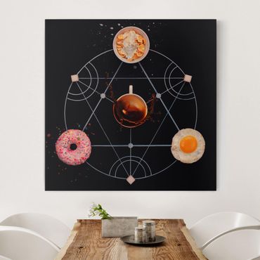 Print on canvas - Alchemy Of Breakfast