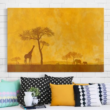 Print on canvas - Amazing Kenya