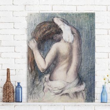 Print on canvas - Edgar Degas - Woman Wiping