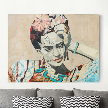 Print on canvas - Frida Kahlo - Collage No.1