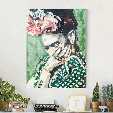 Print on canvas - Frida Kahlo - Collage No.3