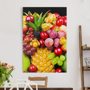 Print on canvas - Fruit Bokeh