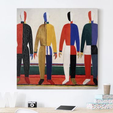 Print on canvas - Kasimir Malewitsch - The Athletes