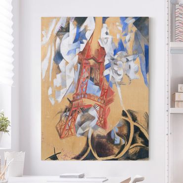 Print on canvas - Robert Delaunay - Eiffel Tower