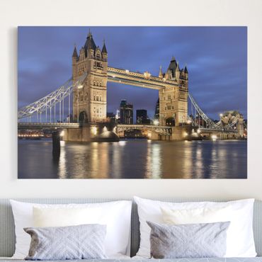 Print on canvas - Tower Bridge At Night
