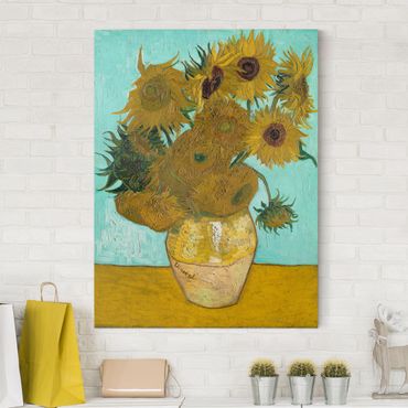 Print on canvas - Vincent van Gogh - Sunflowers