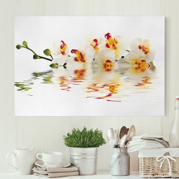 Print on canvas - Vivid Orchid Waters