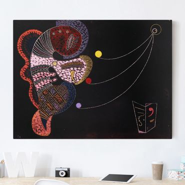 Print on canvas - Wassily Kandinsky - The Fat And The Thin
