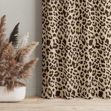 Curtain - Leopard Pattern