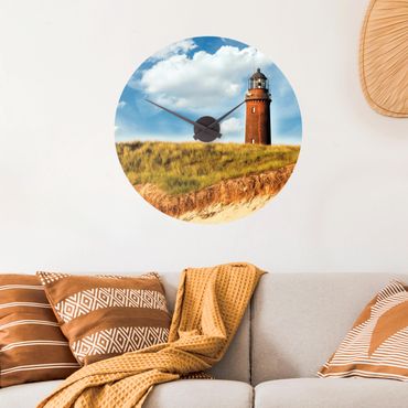Wall sticker clock - Lighthouse