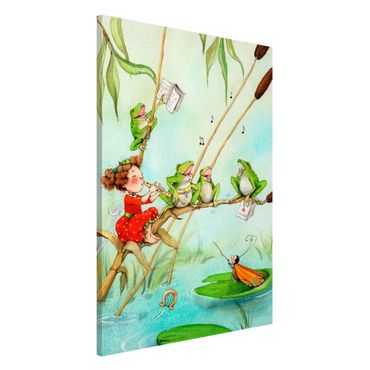 Magnetic memo board - Little Strawberry Strawberry Fairy - Frog Concert