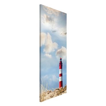 Magnetic memo board - Lighthouse Between Dunes