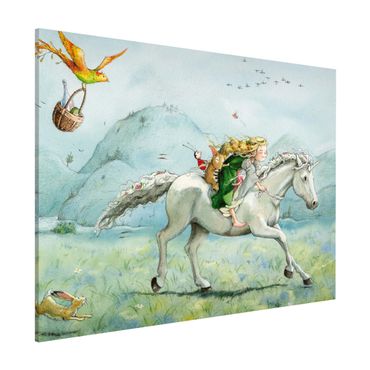 Magnetic memo board - Lilia - On The Unicorn