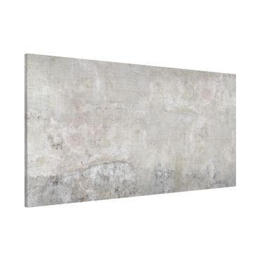 Magnetic memo board - Shabby Concrete Look