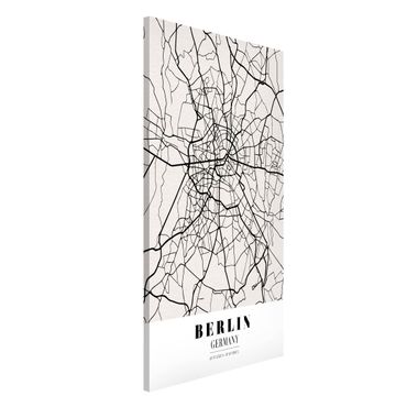 Magnetic memo board - Berlin City Map - Classic