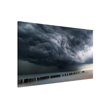 Magnetic memo board - Storm Clouds Over The Baltic Sea