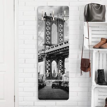 Coat rack - Manhattan Bridge In America