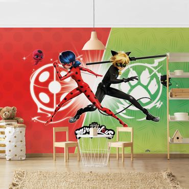 Wallpaper - Miraculous Ladybug and Cat Noir