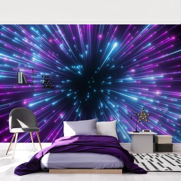 Wallpaper - Neon Fireworks