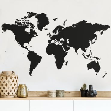 Wall sticker - No.191 World Map