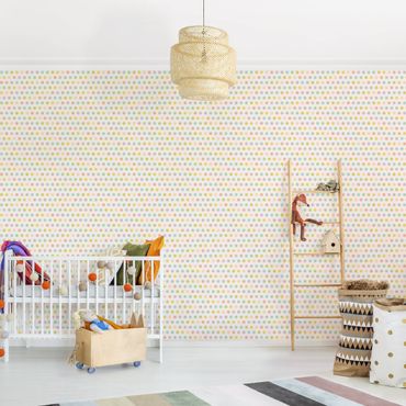 Wallpaper - No.YK61 Dots Pastel