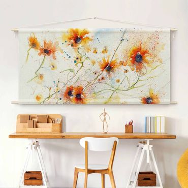 Tapestry - Painted Flowers