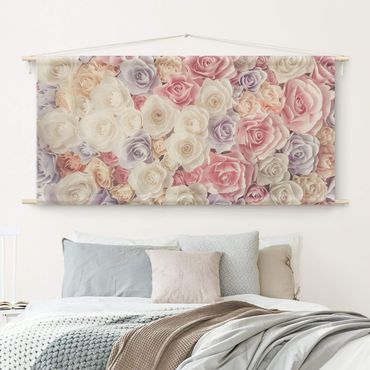Tapestry - Pastel Paper Art Roses