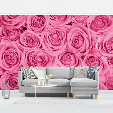 Wallpaper - Pink Roses
