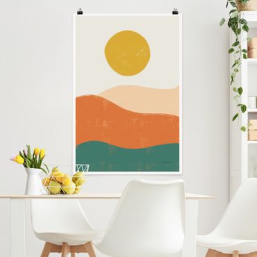 Poster art print - Sun hunters