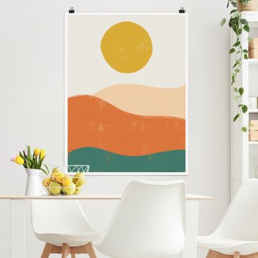 Poster art print - Sun hunters