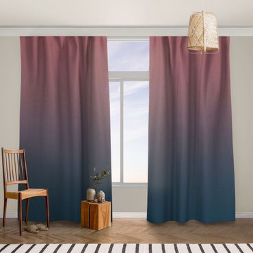 Curtain - Sunset Colour Gradient