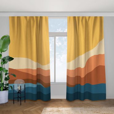 Curtain - Sunset In The Desert