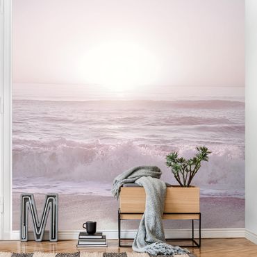 Wallpaper - Sunset In Pale Pink