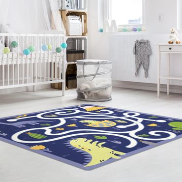 Rug - Dinosaurs - Dino Mom Looking For Her Baby