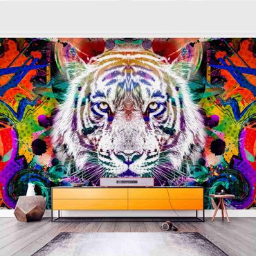 Wallpaper - Street Art Tiger