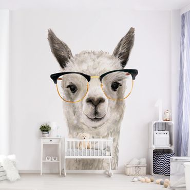 Wallpaper - Hip Lama With Glasses I