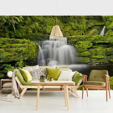 Wallpaper - Lower Mclean Falls In New Zealand